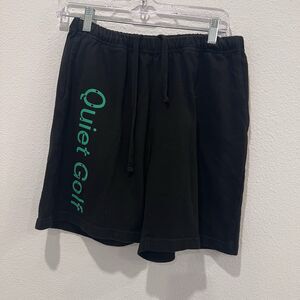 Quiet Golf Sweat Black Shorts Small Activewear Outdoors Casual Loungewear